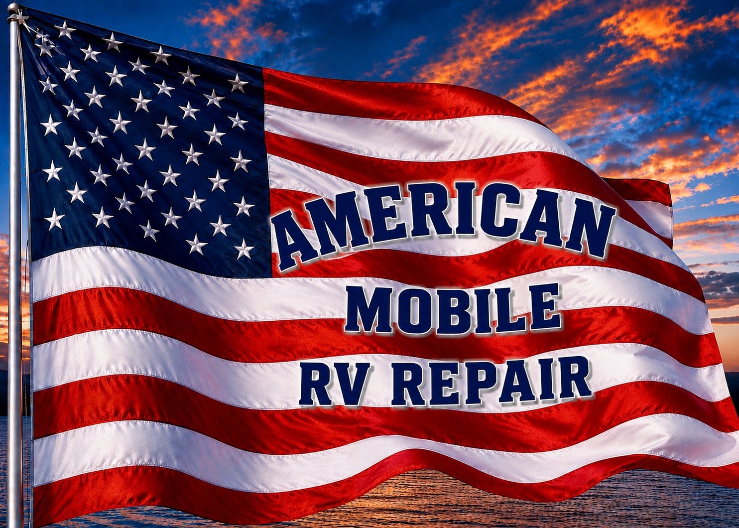 American Mobile RV service vehicle